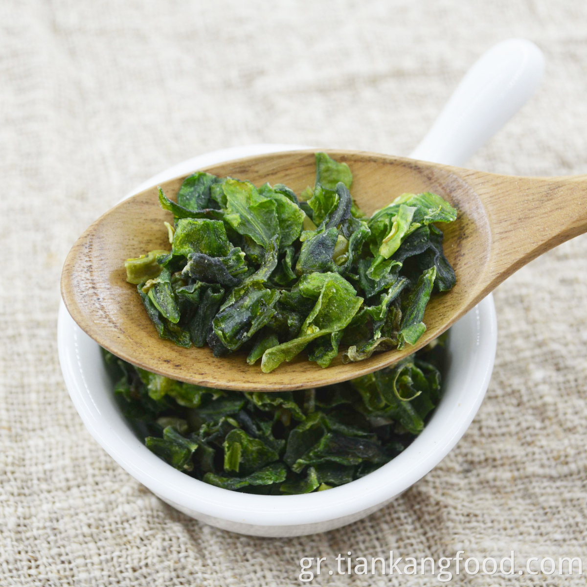 frozen and dried green beans